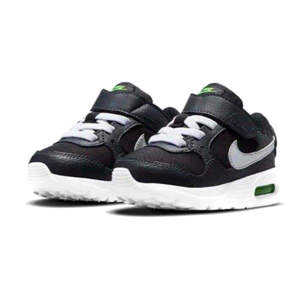NEW Nike Air Max SC Toddler Baby Sneakers Black/Chrome 2C